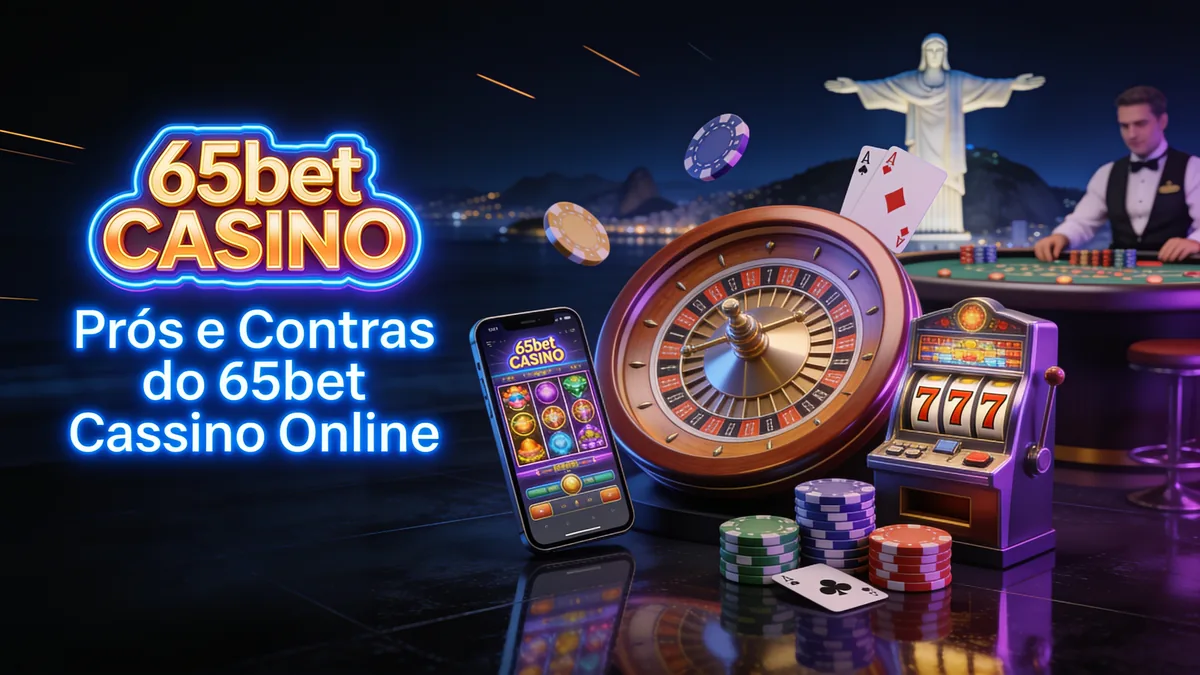 Prós e Contras do 65bet Cassino Online — 65bet no Brasil